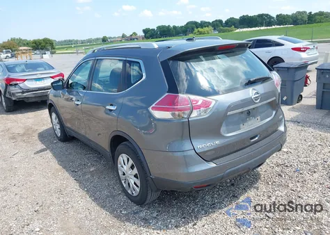 2016 Nissan Rogue S/Sl/Sv z USA, uszkodzony, nr VIN 5N1AT2MV7GC777776